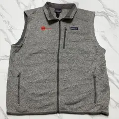 Patagonia ベターセーター ベスト XXL グレー 企業ロゴ刺繍フリース
