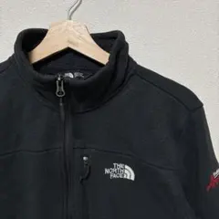 り*ん様 【希少】ノースフェイス 企業ロゴ刺繍 フリースジャケット 黒 L 1点