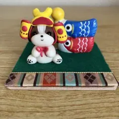 シーズー♡端午の節句╰(*´︶`*)╯♡ハンドメイド粘土