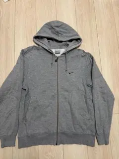 00s Nike グレー フルジップパーカー