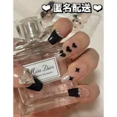 ネイルチップ フレンチガーリー ワンホン 地雷系 量産型 平成女児 現品