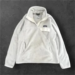美品 patagonia パタゴニア リツールスナップT フリース レディースM
