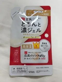 【未使用未開封】なめらか本舗 豆乳イソフラボン オールインワン 高保湿 詰替のサムネイル
