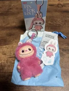 【即購OK】POP MART PIN FOR LOVE イニシャルラブブピンクQ