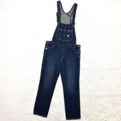 Lee リー デニム サロペット オーバーオール ユーズド加工 テーパード M