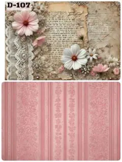 【D-107】naco様　デザインペーパー　1112