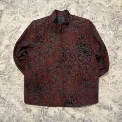 valentino ドライバーズニット 赤 ペイズリー バレンティノ - メルカリ