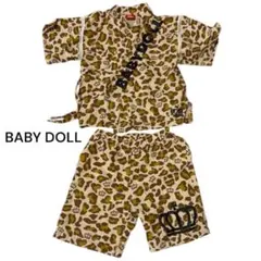 BABY DOLL アニマルプリント甚平 90cm