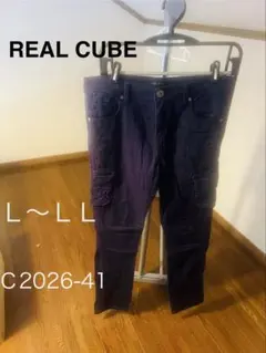 REAL CUBE カーゴパンツ L~LLのサムネイル