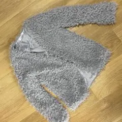 グレー ファー ジャケット Mサイズ