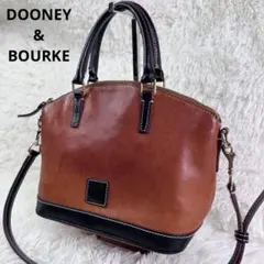 【美品】DOONEY&BOURKE 2way ショルダーバッグ ブラウンのサムネイル