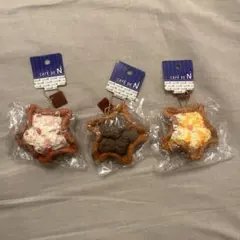 スクイーズCAFE DE N ワッフルコーンアイス3個セット