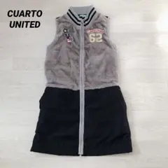 クアルトユナイテッド　ゴルフボアワンピース　ロゴネームワッペン 中綿入り　Ｓ