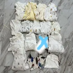 新生児　肌着　ロンパース　16点　セット売り