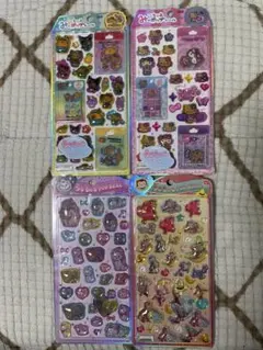 サンリオ おさるのジョージ おしゃれキャット シール 4枚セット