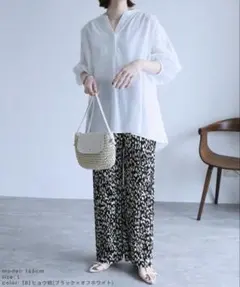 zena レオパード　パンツ　値下げ品