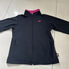 YONEX ウォームアップジャケット ブラック/ピンク