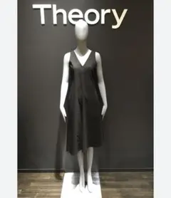 Theory ワンピース　Vネックワンピース　ジャンパースカート　セオリー