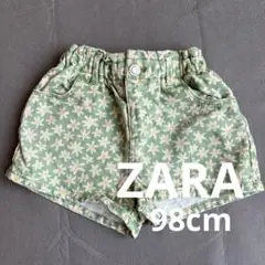 ZARA 花柄 ショートパンツ 2-3YEARS