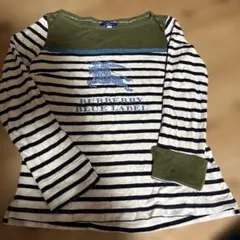 BURBERRY BLUE LABEL ボーダー 長袖カットソー 38