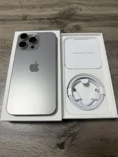 iPhone 15ProMax256GB 新品同等・未使用品　バッテリー100%