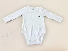 babyGap ロンパース ホワイト 12-18ヶ月　長袖