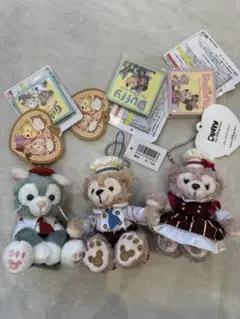 ダッフィー・シェリーメイ・ジェラトーニ ぬいぐるみ