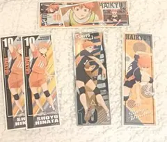 ハイキュー!!　日向翔陽　ロングステッカー5枚セット