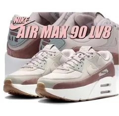 新品 NIKE Air Max 90 LV8 24cm グレー ピンク 箱付