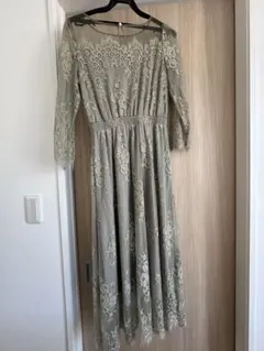 (4月末までの出品)ROPÉ PICNIC レースオフショルダードレス 38