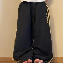 00s old adidas 極太 wide track pants テック系