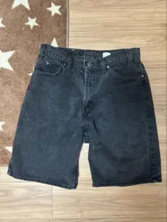 [ made in U.S.A ]Levi's 550 ブラックハーフパンツ