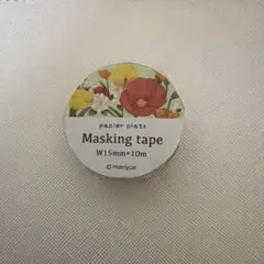 パピアプラッツ　マスキングテープ　ポピー