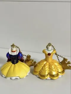 ディズニープリンセス　コスチュームチャーム　ガチャガチャ