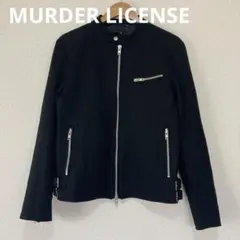 MURDER LICENSE ラムレザーライダース Y2K ブラック 2026年最新】Murder License メンズ レザージャケット・ライダースの