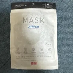 AIRism エアリズムマスク Mサイズ ブラック 3枚入り