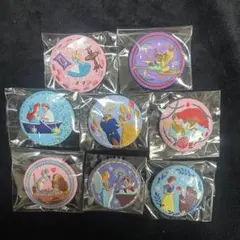 【新品未使用、訳あり】　ディズニー　刺繍　缶バッジ　第一弾　8点　Disney