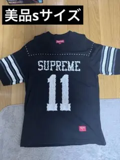 Supreme アメリカンフットボールシャツ 39 size M Supreme アメリカンフットボールシャツ 63 ブラック - メルカリ