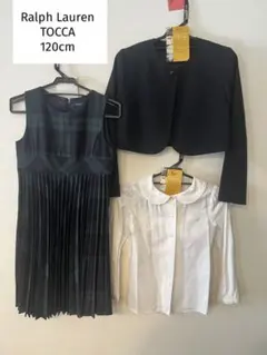 美品　ラルフローレン セレモニー ワンピース フォーマル 卒園 120cm 女
