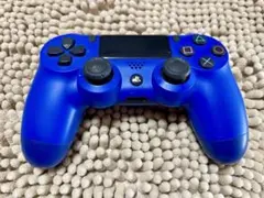 青色 ワイヤレスコントローラー PS4