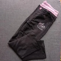 Secret Heart 黒裏起毛パンツ