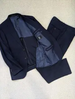 【極美品】オンリー スーツ 上下セットアップ ネイビー 36