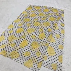 レトロ　水玉柄＆花柄　ストール