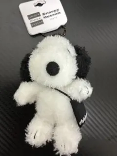 スヌーピーミュージアム限定　ミニチェーンぬいぐるみ スヌーピー ストラップ