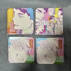 ハイキュー オンザコート ファンパーク クリアカード アートコースター