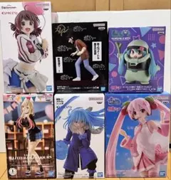 新品未開封】美少女系フィギュア プライズフィギュア 6体 まとめ売り