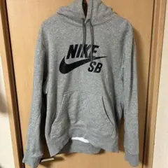 NIKE SB パーカー グレーM