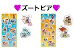 ズートピア2　ウォーターシール　水シール　プチドロップ　 2シートセット