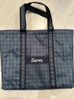 SapoRe エコバッグ チェック柄のサムネイル