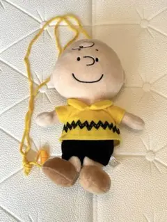 チャーリー・ブラウン ぬいぐるみ　がま口ポシェット